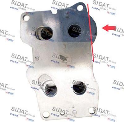 Autoteam E90282 - Radiator ulei, ulei motor aaoparts.ro