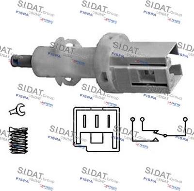 Autoteam E140025 - Comutator lumini frana aaoparts.ro