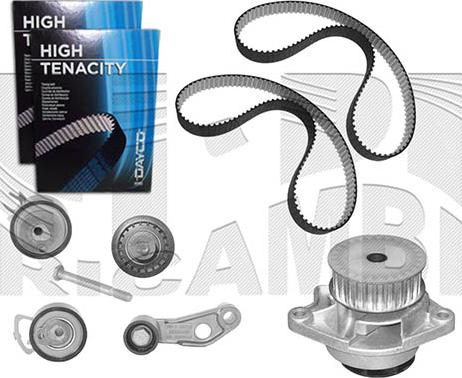 Autoteam KATW1310 - Set pompa apa + curea dintata aaoparts.ro