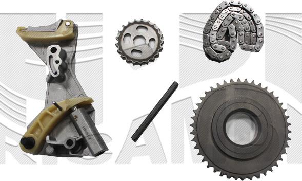 Autoteam KCA361 - Set lant, antrenare pompa ulei aaoparts.ro