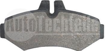 AUTOTECHTEILE 100 4257 - Set placute frana,frana disc aaoparts.ro