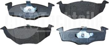 AUTOTECHTEILE 369 8009 - Set placute frana,frana disc aaoparts.ro