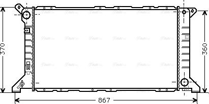 ERC 42214 - Radiator, racire motor aaoparts.ro