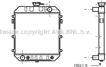 AVA OL 2010 - Radiator, racire motor aaoparts.ro