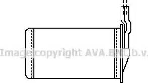 AVA RT 6003 - Schimbator caldura, incalzire habitaclu aaoparts.ro