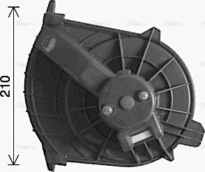 AVA RT8655 - Ventilator, habitaclu aaoparts.ro