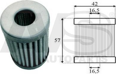 AVS Autoparts G150 - Filtru combustibil aaoparts.ro