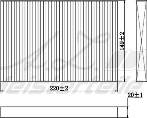 A.Z. Meisterteile AZMT-41-010-1468 - Filtru, aer habitaclu aaoparts.ro