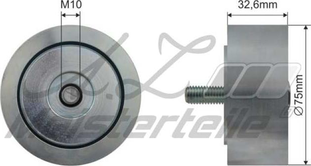 A.Z. Meisterteile AZMT-20-031-2176 - Rola ghidare / conducere, curea transmisie aaoparts.ro