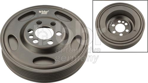 BBR Automotive 001-10-24453 - Fulie curea, arbore cotit aaoparts.ro