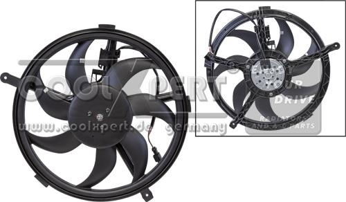BBR Automotive 001-10-26643 - Ventilator, radiator aaoparts.ro