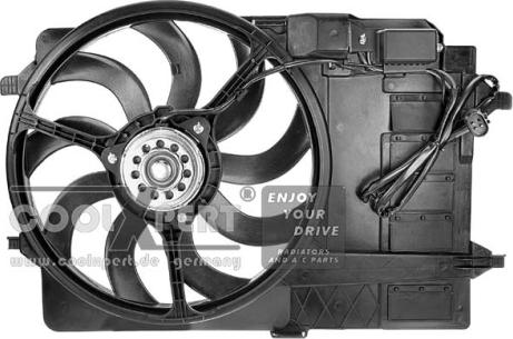 BBR Automotive 003-60-11111 - Ventilator, radiator aaoparts.ro