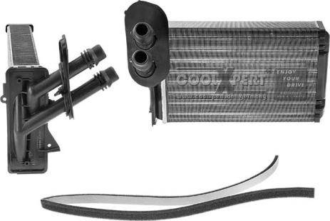 BBR Automotive 002-60-00921 - Schimbator caldura, incalzire habitaclu aaoparts.ro