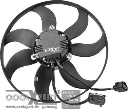 BBR Automotive 002-60-08019 - Ventilator, radiator aaoparts.ro
