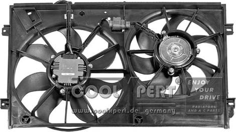 BBR Automotive 002-60-15819 - Ventilator, radiator aaoparts.ro