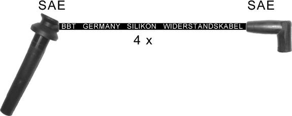 BBT ZK1248 - Set cablaj aprinder aaoparts.ro