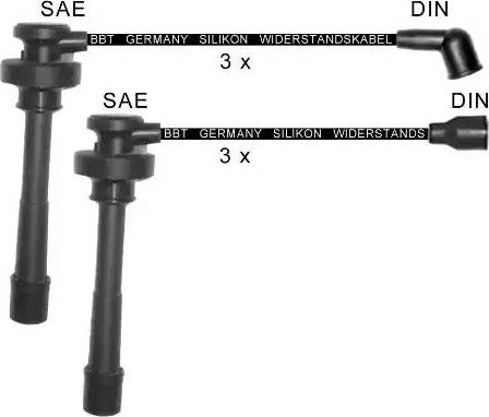 BBT ZK1784 - Set cablaj aprinder aaoparts.ro
