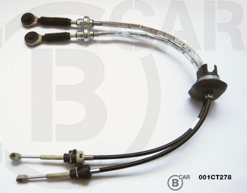 B CAR 001CT278 - Cablu,transmisie manuala aaoparts.ro