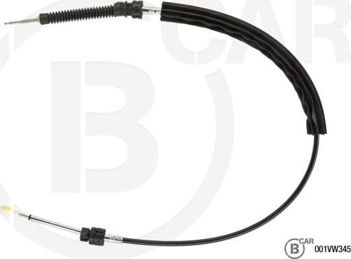 B CAR 001VW345 - Cablu,transmisie manuala aaoparts.ro
