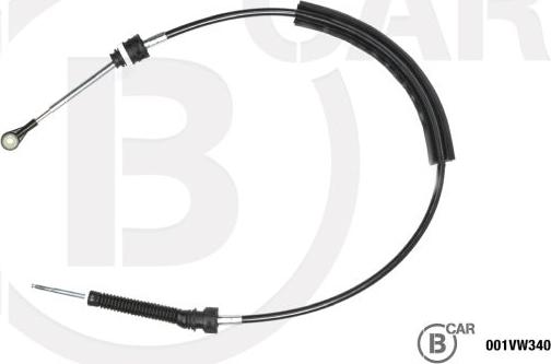 B CAR 001VW340 - Cablu,transmisie manuala aaoparts.ro