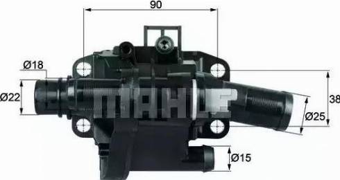 BEHR TH 41 83 - Termostat,lichid racire aaoparts.ro