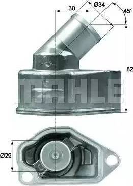 BEHR TI 9 87 - Termostat,lichid racire aaoparts.ro