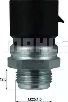 BEHR TSW 36D - Comutator temperatura, ventilator radiator aaoparts.ro