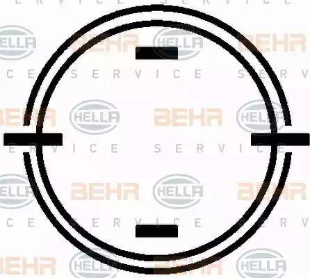 BEHR HELLA Service 8FK 351 133-531 - Compresor, climatizare aaoparts.ro