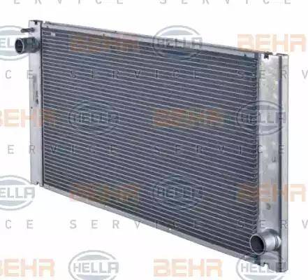 BEHR HELLA Service 8MK 376 754-221 - Radiator, racire motor aaoparts.ro