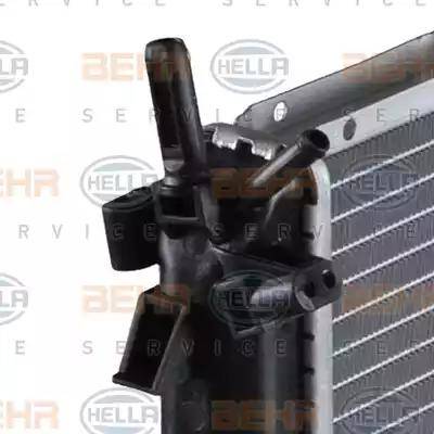 BEHR HELLA Service 8MK 376 726-771 - Radiator, racire motor aaoparts.ro