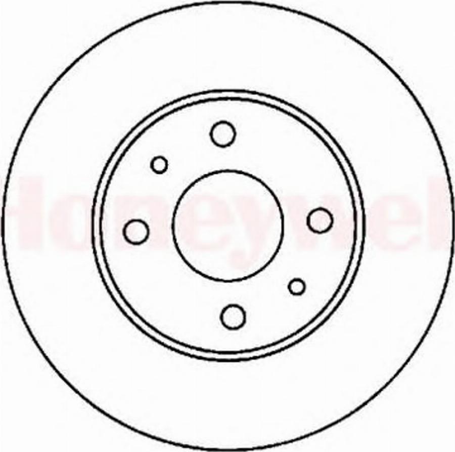 BENDIX 561508 B - Disc frana aaoparts.ro
