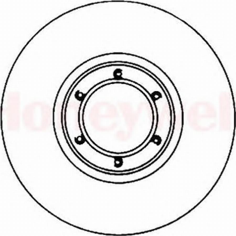 BENDIX 561643B - Disc frana aaoparts.ro