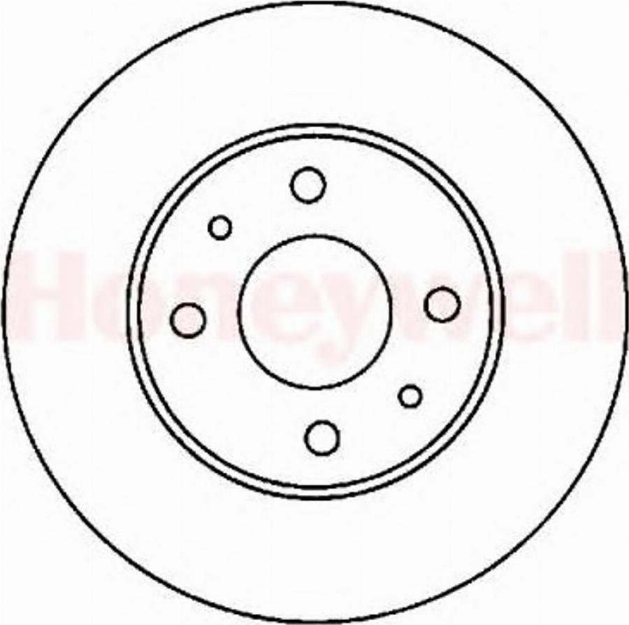 BENDIX 561083B - Disc frana aaoparts.ro