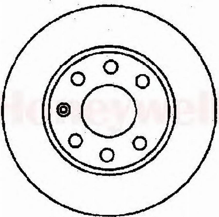 BENDIX 561158 B - Disc frana aaoparts.ro