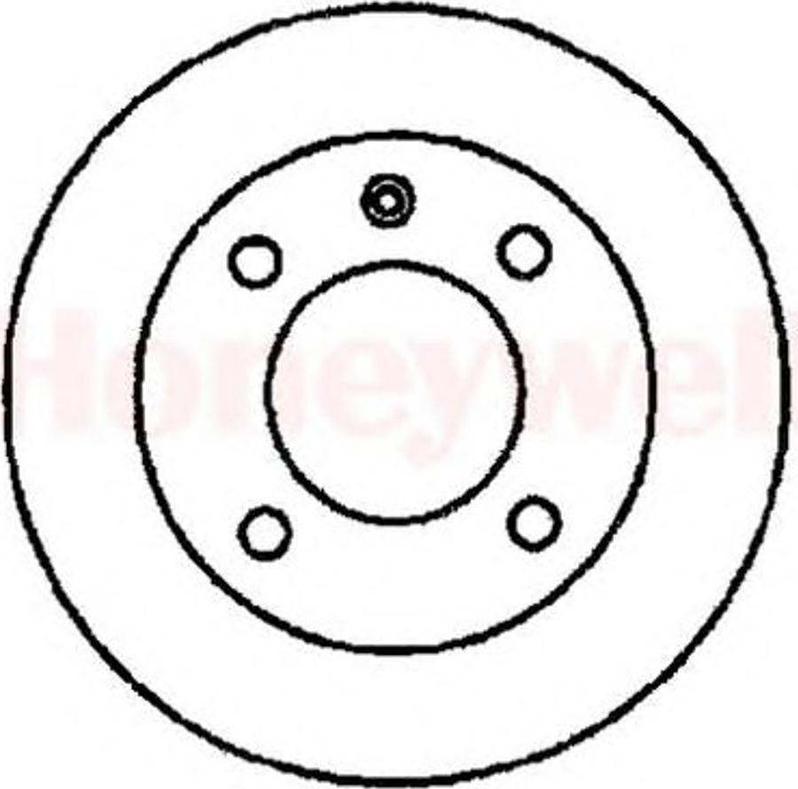 BENDIX 561114 B - Disc frana aaoparts.ro