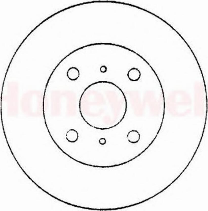 BENDIX 561864 B - Disc frana aaoparts.ro