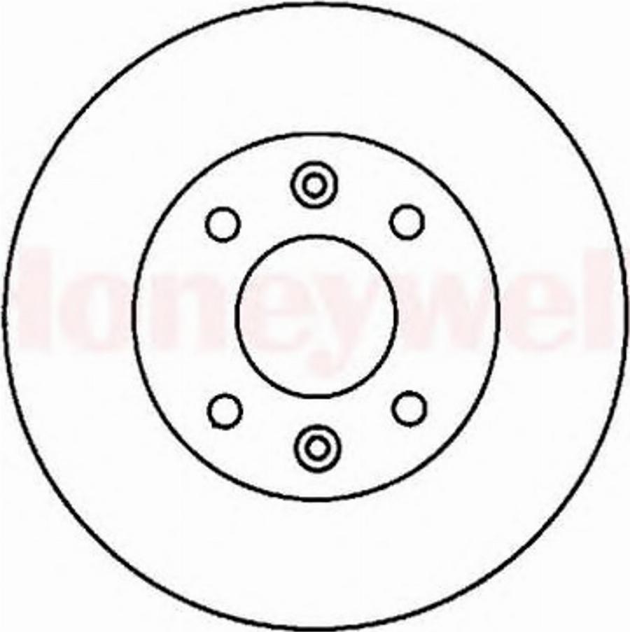 BENDIX 561334 B - Disc frana aaoparts.ro