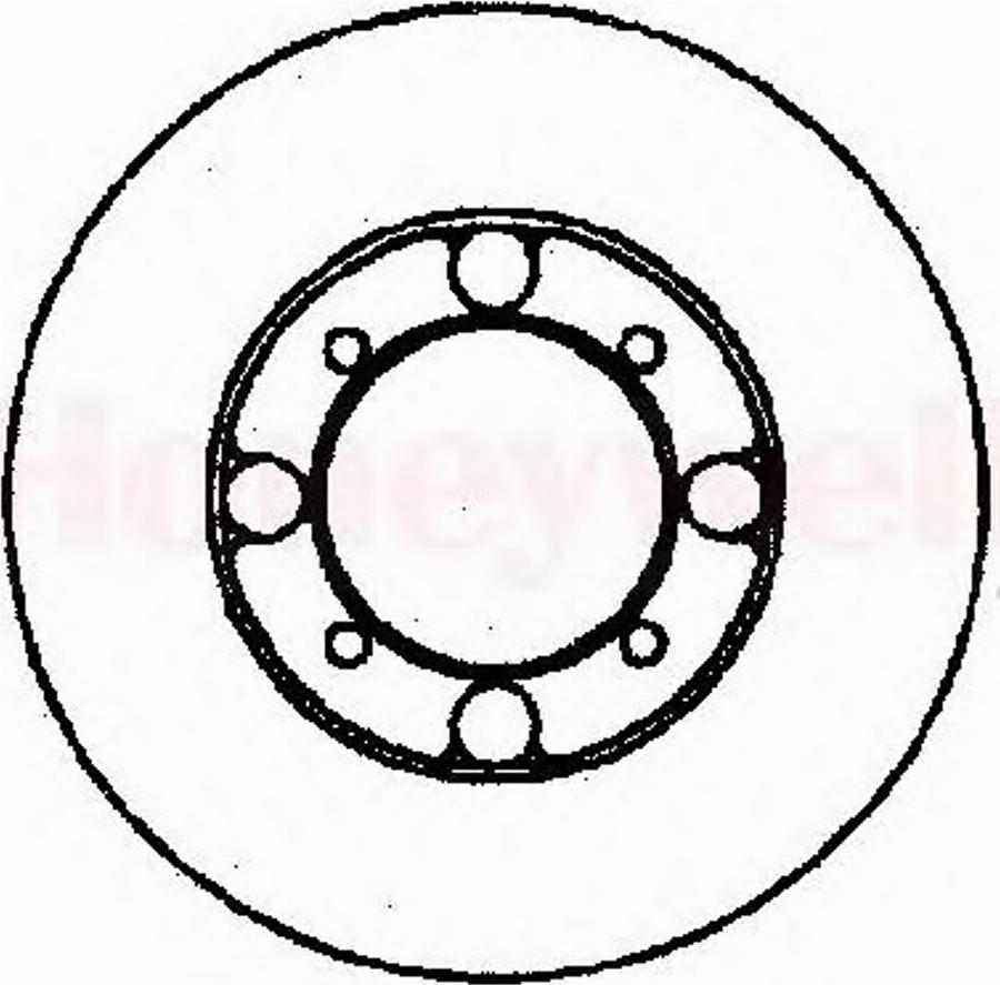 BENDIX 561288B - Disc frana aaoparts.ro