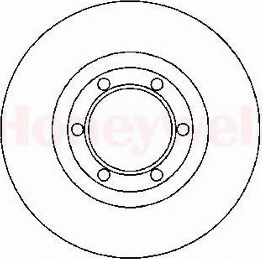 BENDIX 561765 B - Disc frana aaoparts.ro