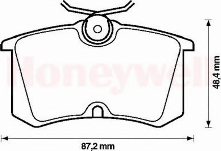 BENDIX 571906X - Set placute frana,frana disc aaoparts.ro