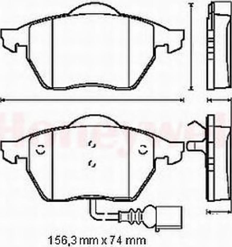 BENDIX 571984 B - Set placute frana,frana disc aaoparts.ro