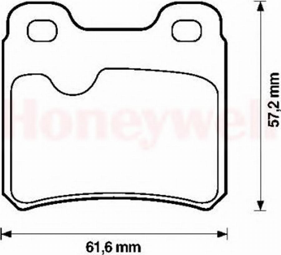 BENDIX 571407B - Set placute frana,frana disc aaoparts.ro