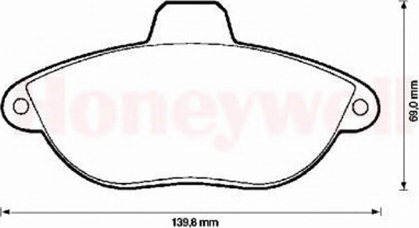 BENDIX 571843B - Set placute frana,frana disc aaoparts.ro