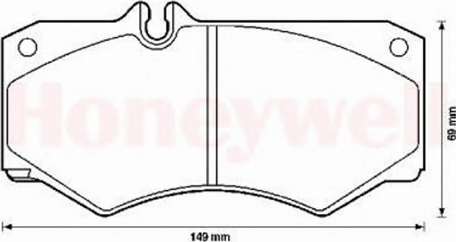 BENDIX 571272X - Set placute frana,frana disc aaoparts.ro