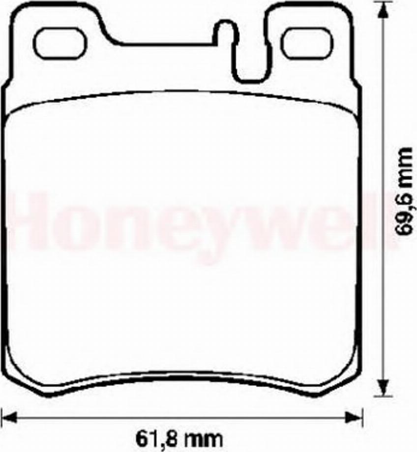BENDIX 571722B - Set placute frana,frana disc aaoparts.ro