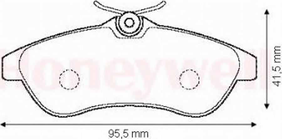 BENDIX 573084 B - Set placute frana,frana disc aaoparts.ro