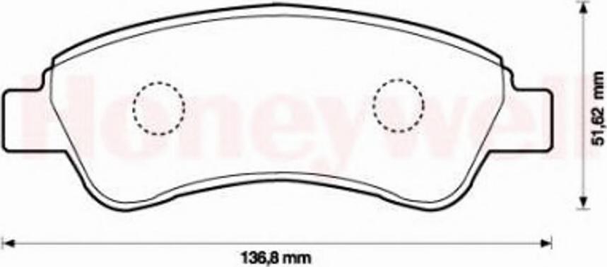 BENDIX 573030 B - Set placute frana,frana disc aaoparts.ro