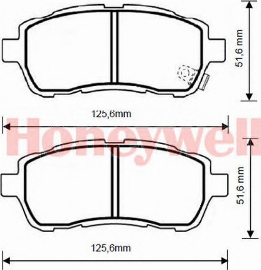 BENDIX 573249B - Set placute frana,frana disc aaoparts.ro