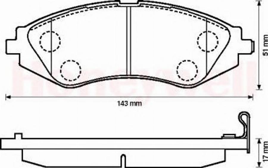 BENDIX 572408B - Set placute frana,frana disc aaoparts.ro