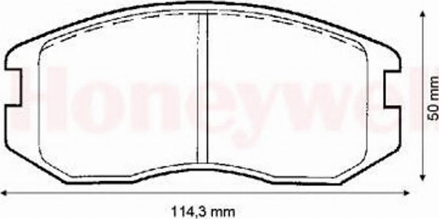 BENDIX 572375B - Set placute frana,frana disc aaoparts.ro